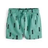Next Kinder ALL OVER PRINTED - Shorts - Teal Blue