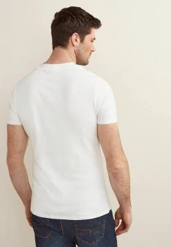 Next MUSCLE FIT - T-Shirt Basic - White | Herren