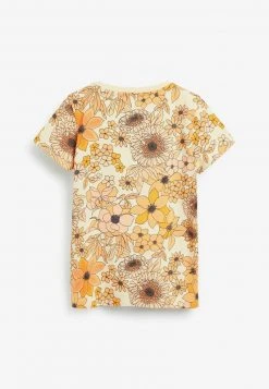 Next Kinder 3 PACK EMBROIDERED FLORAL SHORT SLEEVE - T-Shirt Print - Ochre Yellow -Next Verkäufe 2022 ce75bd2d170043b5bc18ac5176b9a9a0