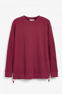 Next Damen BLEND WAFFLE - Strickpullover - Red -Next Verkäufe 2022 ce8302baa3774d1990cf3fb3d22d8331