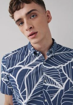 Next SHORT SLEEVE - Hemd - Dark Blue | Herren -Next Verkäufe 2022 ce92d22bac5c466dad972d167bcb3440