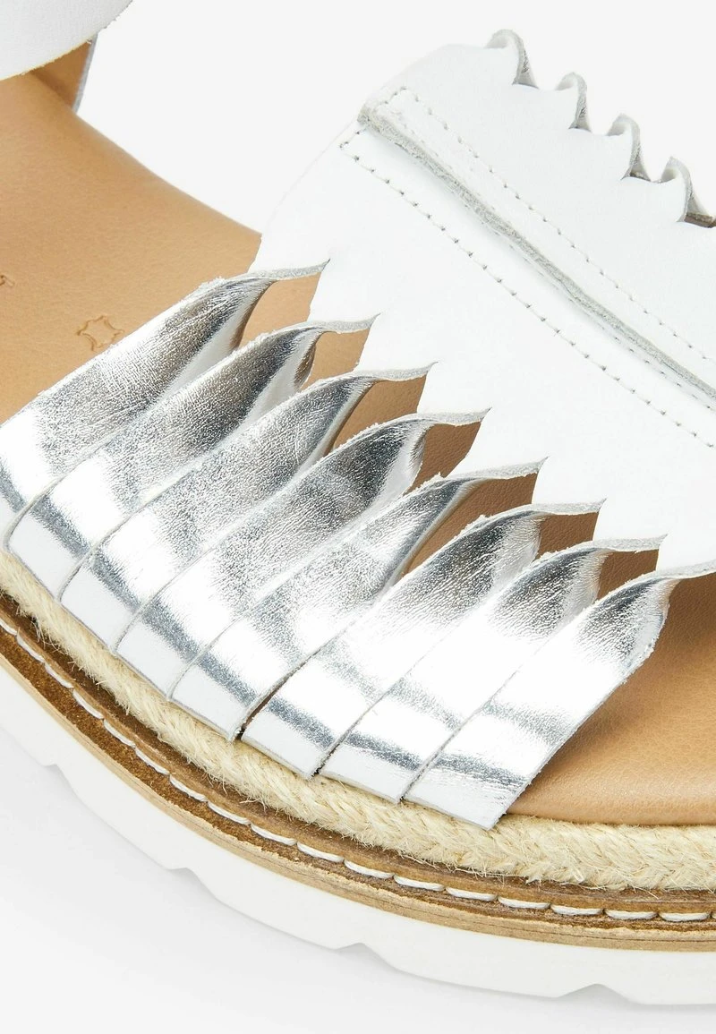 Next Damen FOREVER COMFORT TWIST - Trekkingsandale - White Silver 4 Next Damen FOREVER COMFORT TWIST - Trekkingsandale - White Silver – Bild 4