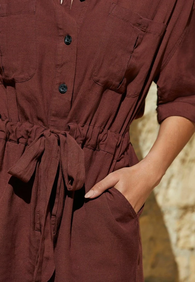 Next Damen MIX UTILITY - Jumpsuit - Brown 3 Next Damen MIX UTILITY - Jumpsuit - Brown – Bild 3