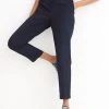 Next TAILORED SLIM - Stoffhose - Blue | Damen