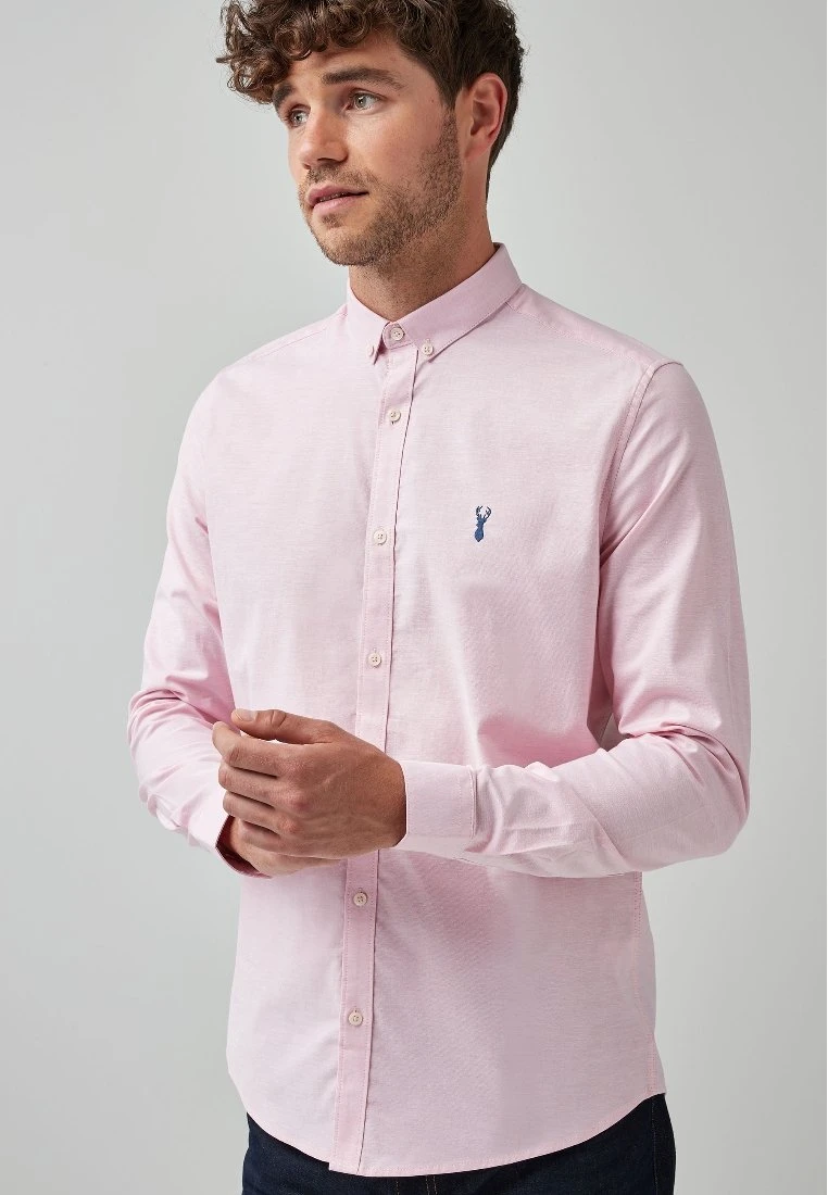 Next Herren Hemd - Pink 1 Next Herren Hemd - Pink