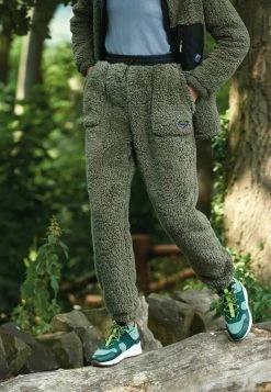 Next COSY BORG - Jogginghose - Khaki Green Black | Damen -Next Verkäufe 2022 cf71793de4394e41affe65d7631d381b