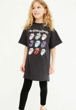 Next ROLLING STONES SEQUIN TONGUES - T-Shirt Print - Grey | Kinder