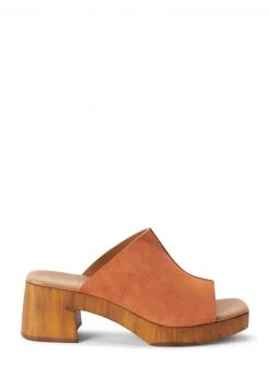 Next Damen FOREVER - Plateausandalette - Rust Brown