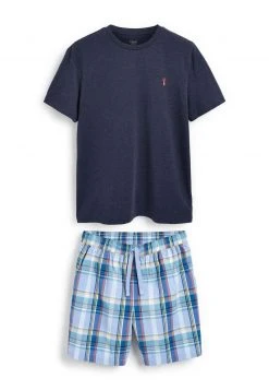Next Herren SET - Nachtwäsche Set - Navy Blue Check -Next Verkäufe 2022 d02fe0f653104b02a69a269eb1d1ce64