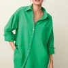 Next Damen Hemdbluse - Green
