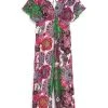Next Damen Jumpsuit - Pink Print
