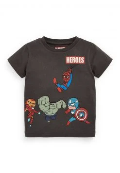 Next Kinder SHORT SLEEVE MARVEL - T-Shirt Print - Black