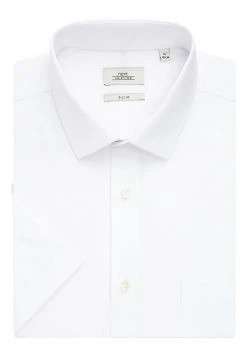Next Herren WHITE SLIM FIT SHORT SLEEVE EASY CARE SHORT SLEEVE SHIRT - Hemd - White -Next Verkäufe 2022 d0e7b8c3dac34dfa813237d200d8c85e