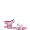Next Kinder MEMORY FOAM SPORTY - Riemensandalette - Pink Rainbow Glitter