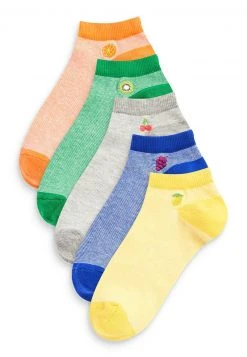 Next Damen FRUIT MOTIF 5 PACK - Füßlinge - Multicoloured