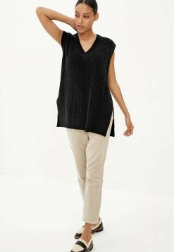 Next Damen Strickpullover - Black
