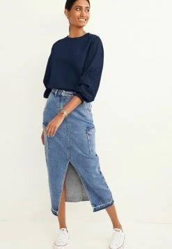 Next Damen Sweatshirt - Dark Blue -Next Verkäufe 2022 d1c4966c9f3542248771f4c82b04661d