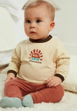 Next Kinder 3 PACK - Langarmshirt - Tan