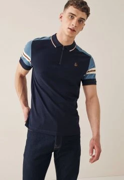 Next Herren RAGLAN - Poloshirt - Dark Blue