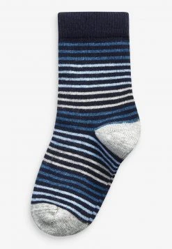 Next Unisex 7 PACK COTTON RICH STRIPE YOUNGER - Socken - Blue -Next Verkäufe 2022 d200f6505dee4a6392339758cbb7572d