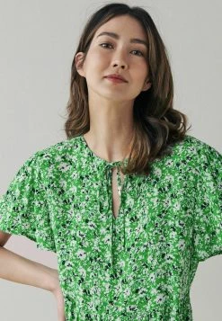 Next Damen PRINTED - Freizeitkleid - Green -Next Verkäufe 2022 d245659c20ad4d39b0dfd35d70278a94