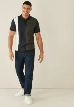 Next VERTICAL BLOCK - Poloshirt - Mottled Blue | Herren