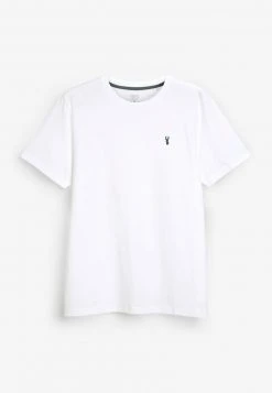 Next Herren CREW NECK REGULAR FIT STAG 5 PACK - T-Shirt Basic - Blue (a29056)