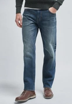 Next Jeans Straight Leg - Dirty Denim | Herren