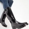 Next Damen TALL GLOSS FINISH - Gummistiefel - Black