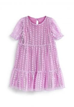 Next Kinder TIERED TULLE - Cocktailkleid/festliches Kleid - Purple