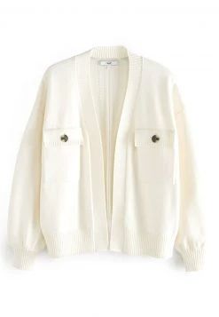 Next Damen Strickjacke - White -Next Verkäufe 2022 d317ca1a85384a63ba989304d479b81d