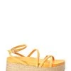 Next Damen Plateausandalette - Ochre Yellow