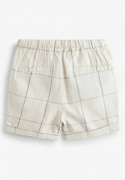 Next Kinder BLEND PULL ON - Shorts - White Grid -Next Verkäufe 2022 d41610053f4242f2a90728fa4eb3b75b