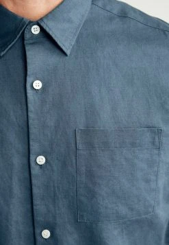 Next Herren SHORT SLEEVE - Hemd - Dark Blue -Next Verkäufe 2022 d434ea9a886e4f10a1414320061a4a30