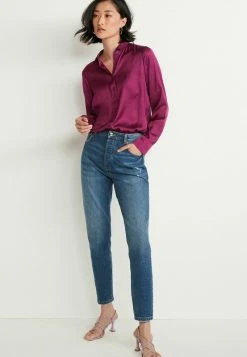 Next Damen LONGSLEEVE - Hemdbluse - Pink