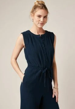 Next Damen DOUBLECLOTH - Jumpsuit - Navy Blue -Next Verkäufe 2022 d59d18124d4742b686ea35ac0a4c6792