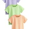 Next Kinder 3 PACK - T-Shirt Basic - Purple