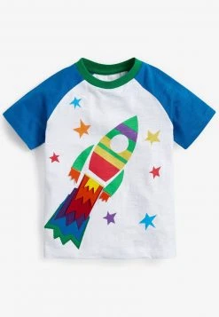 Next Kinder 3 PACK - T-Shirt Print - Red / Blue -Next Verkäufe 2022 d5bc760fdfb249a8b145d8cbbbf9f109