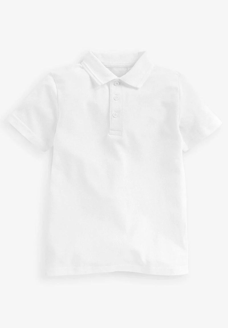 Next Kinder 5 PACK - Poloshirt - White 2 Next Kinder 5 PACK - Poloshirt - White – Bild 2