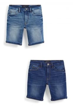 Next Kinder 2 PACK - Jeans Shorts - Blue