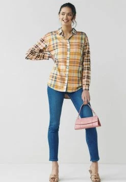 Next CHECK - Hemdbluse - Brown | Damen