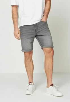 Next Jeans Shorts - Grey Mid Wash | Herren
