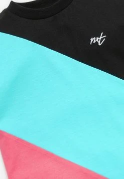 Next Kinder COLOURBLOCK OVERSIZED - T-Shirt Print - Black/neon Blue/pink -Next Verkäufe 2022 d74815ef34944600915f292ae112d6b1