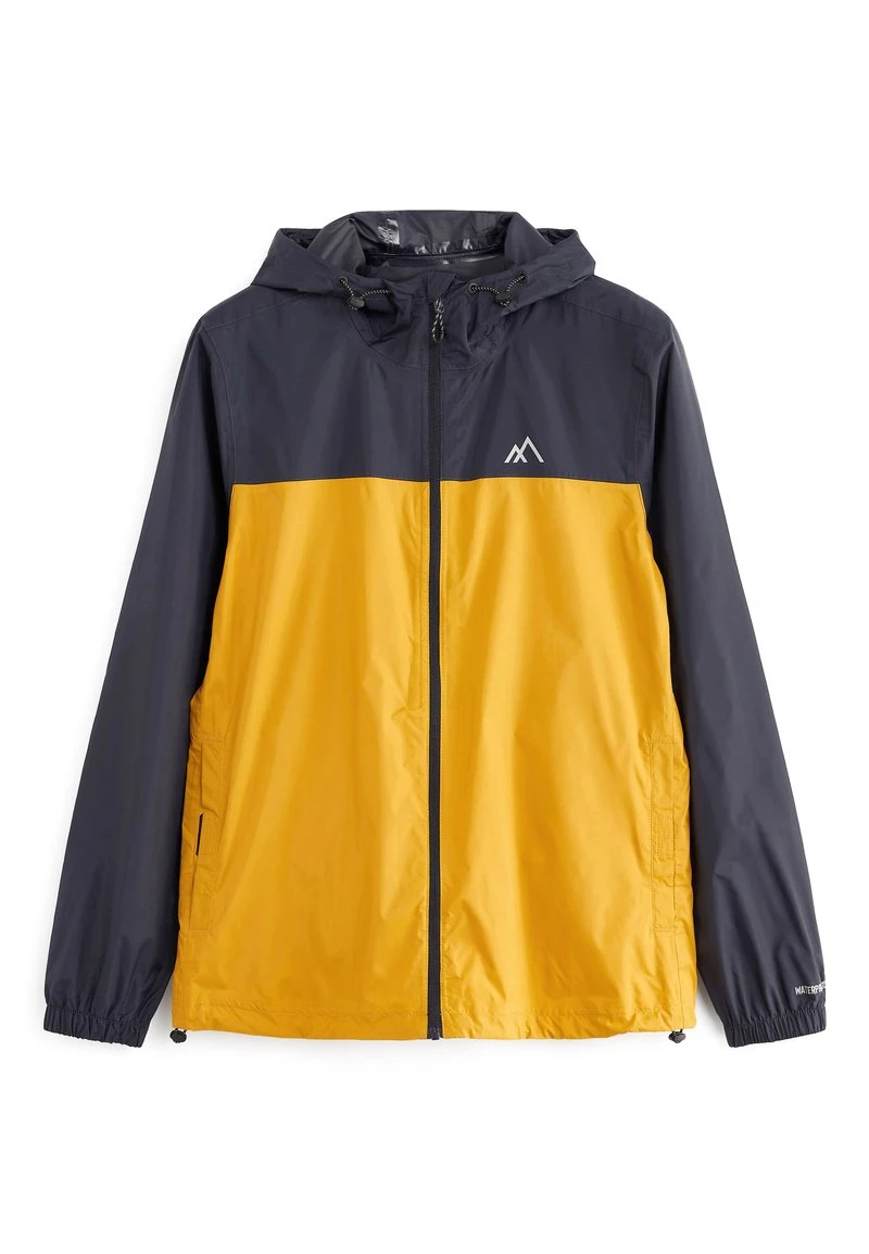 Next PACKABLE - Regenjacke / Wasserabweisende Jacke - Navy Blue Yellow | Herren 5 Next PACKABLE - Regenjacke / Wasserabweisende Jacke - Navy Blue Yellow | Herren – Bild 5