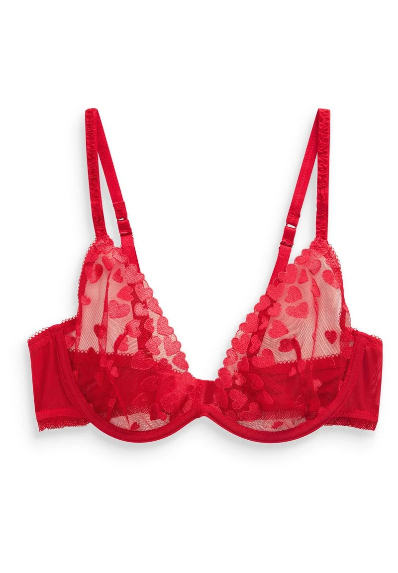 Next Damen HEART EMBROIDERED - Bügel BH - Red 2 Next Damen HEART EMBROIDERED - Bügel BH - Red – Bild 2