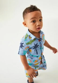 Next Kinder SET (3MTHS-7YRS) - Jogginghose - Blue Fun Print -Next Verkäufe 2022 d78599525c6541728f651c88b23e3d8c