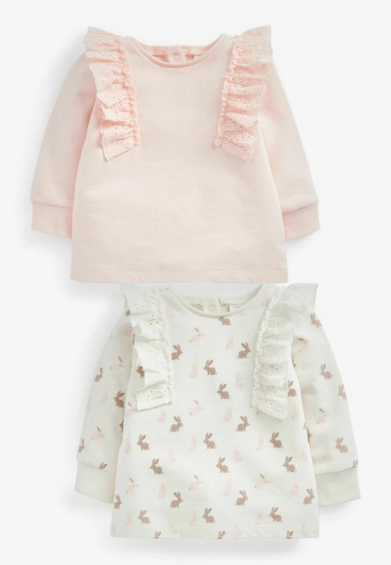 Next Kinder 2 PACK - Sweatshirt - Pink 1 Next Kinder 2 PACK - Sweatshirt - Pink