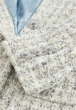 Next Damen CROPPED TWEED TEXTURED - Leichte Jacke - Monochrome -Next Verkäufe 2022 d84bfb28edac4c98908baecc8e1fc699