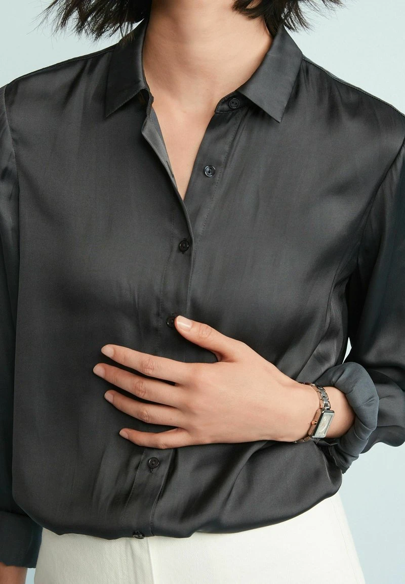 Next Damen LONGSLEEVE - Hemdbluse - Grey 3 Next Damen LONGSLEEVE - Hemdbluse - Grey – Bild 3