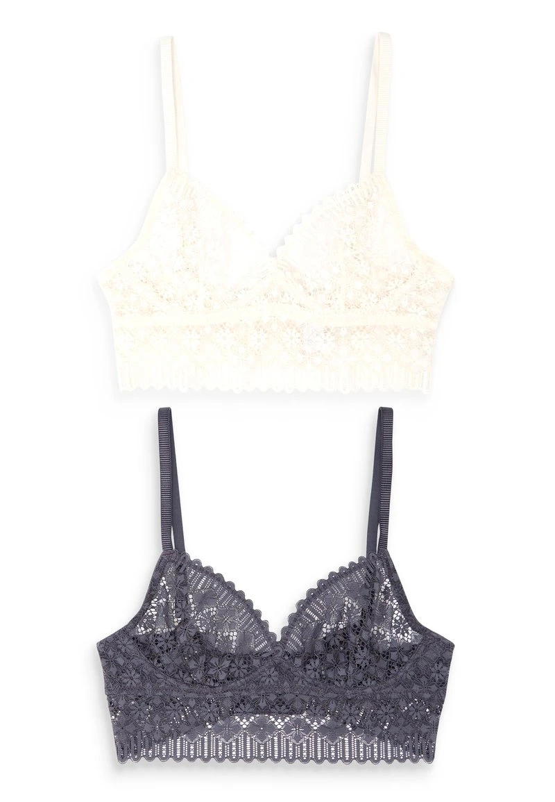 Next Damen GEO NON PLUNGE 2 PACK - Triangel BH - Offwhite 6 Next Damen GEO NON PLUNGE 2 PACK - Triangel BH - Offwhite – Bild 6